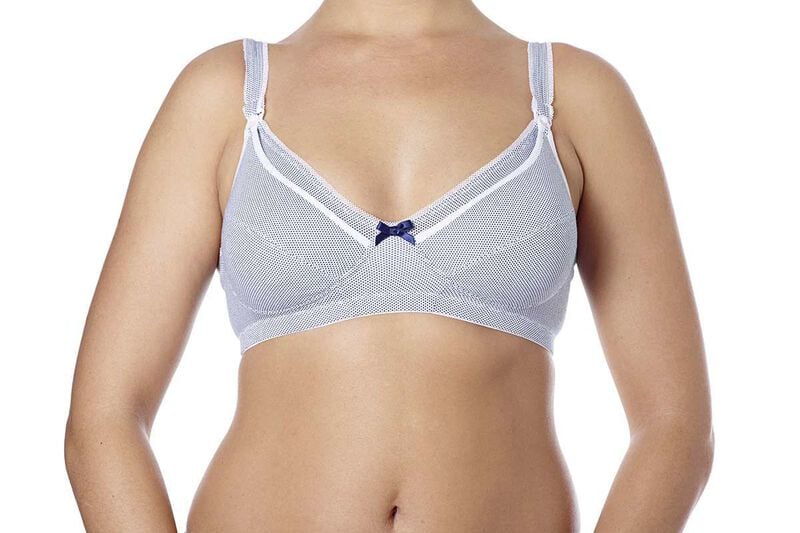 Cotton Stretch Nursing Bra (Pattern) image number 1